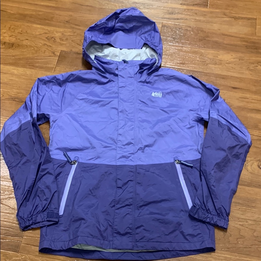 REI Hooded Windbreaker Jacket